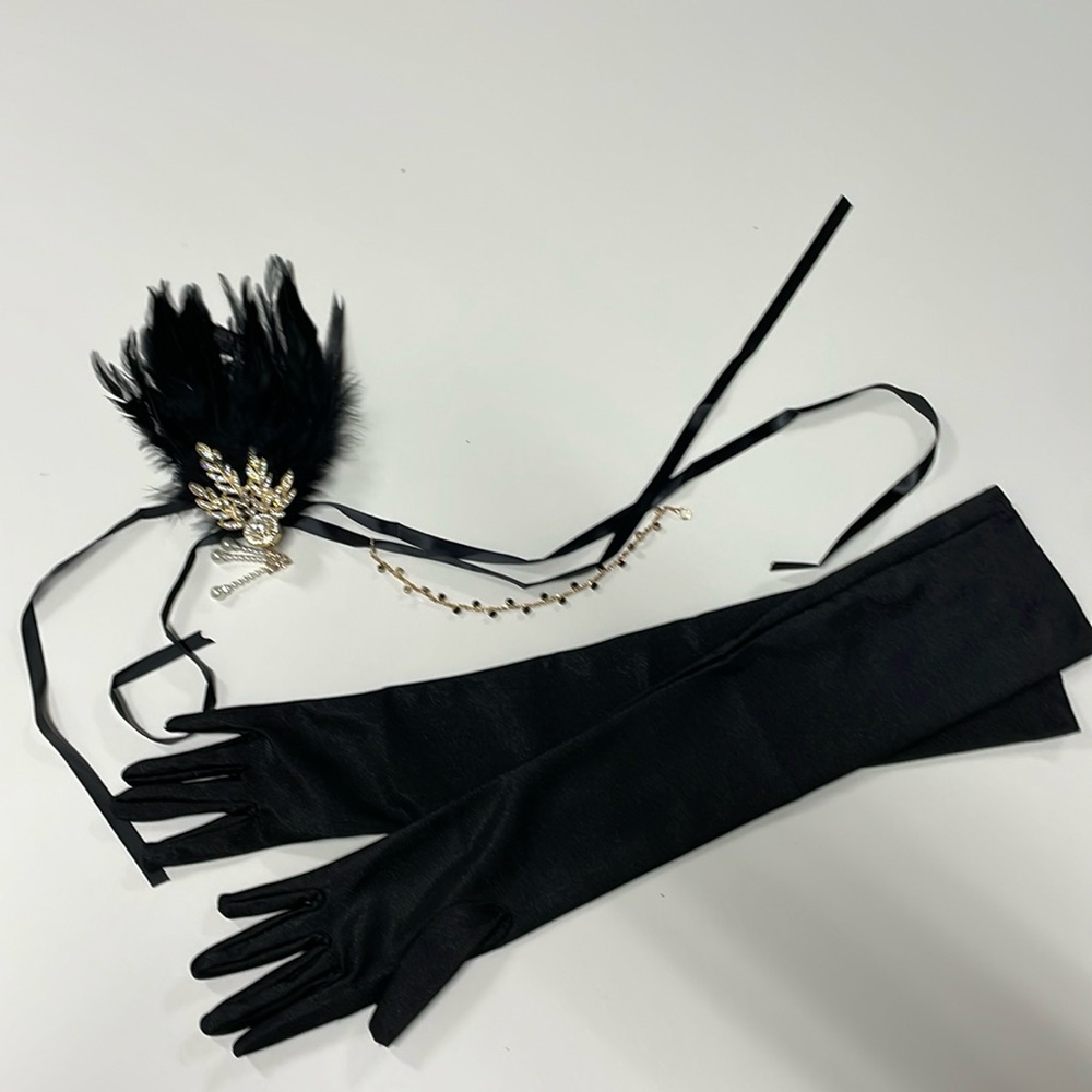 Hair piece.  Gatesby style parties and events.  1920s attire.